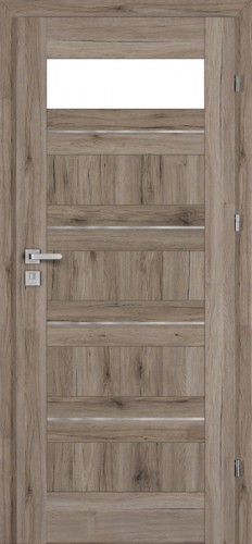 Inox S5 (S5/L, Pinia, sklo  biele LAKMAT (I))