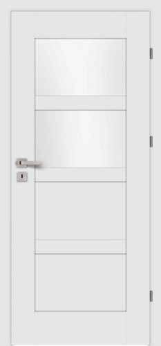 Monaco M4 (M4/R, Bianco, sklo  biele LAKMAT (I))