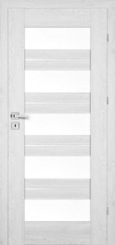 Inox S5 (S5/D, Silver, sklo  biele LAKMAT (I))