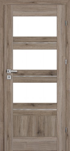 Inox S4 (S4/S, Pinia, sklo  biele LAKMAT (I))