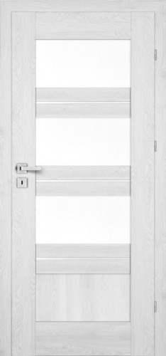 Inox S4 (S4/S, Silver, sklo  biele LAKMAT (I))
