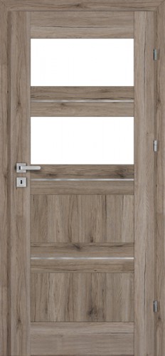 Inox S4 (S4/R, Pinia, sklo  biele LAKMAT (I))