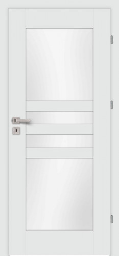Monaco M3 (M3/D, Bianco, sklo matné biele tvrdené sklo LAKMAT)