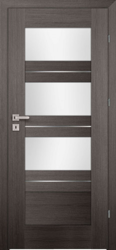 Inox S4 (S4/S, Grafit, sklo  biele LAKMAT (I))