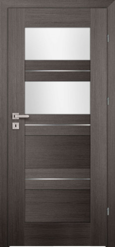 Inox S4 (S4/R, Grafit, sklo  biele LAKMAT (I))