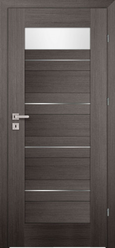 Inox S5 (S5/L, Grafit, sklo  biele LAKMAT (I))