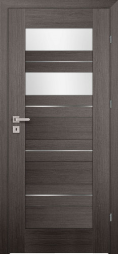 Inox S5 (S5/R, Grafit, sklo  biele LAKMAT (I))