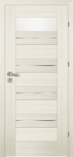 Inox S5 (S5/L, Magnólia, sklo  biele LAKMAT (I))