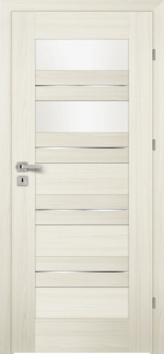 Inox S5 (S5/R, Magnólia, sklo  biele LAKMAT (I))