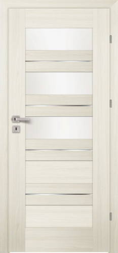Inox S5 (S5/S, Magnólia, sklo  biele LAKMAT (I))