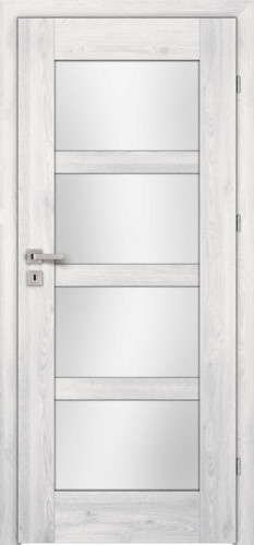 Monaco M4 (M4/D, Silver, sklo  biele LAKMAT (I))