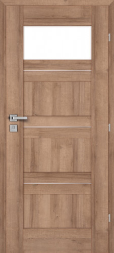 Inox S4 (S4/L, Amber, sklo  biele LAKMAT (I))