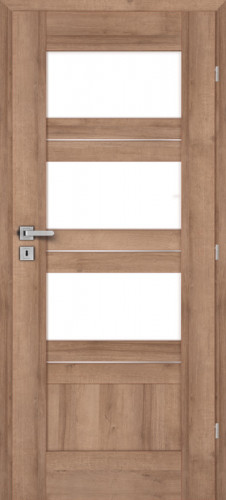 Inox S4 (S4/S, Amber, sklo  biele LAKMAT (I))