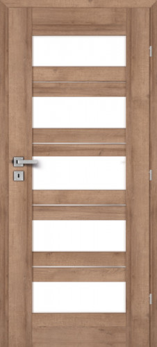 Inox S5 (S5/D, Amber, sklo  biele LAKMAT (I))