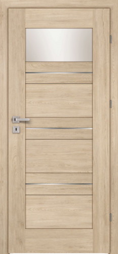 Inox S4 (S4/L, Eko, sklo  biele LAKMAT (I))