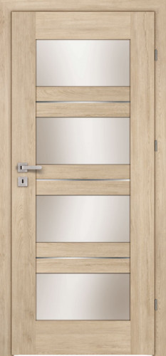 Inox S4 (S4/D, Eko, sklo  biele LAKMAT (I))
