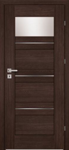 Inox S4 (S4/L, Fredo, sklo  biele LAKMAT (I))