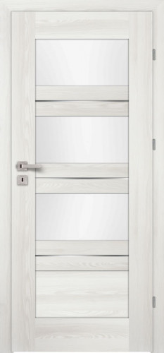 Inox S4 (S4/S, Platino, sklo  biele LAKMAT (I))