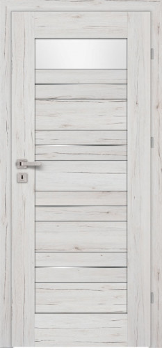 Inox S5 (S5/L, Alba, sklo  biele LAKMAT (I))