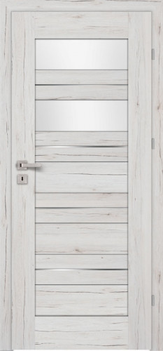 Inox S5 (S5/R, Alba, sklo  biele LAKMAT (I))