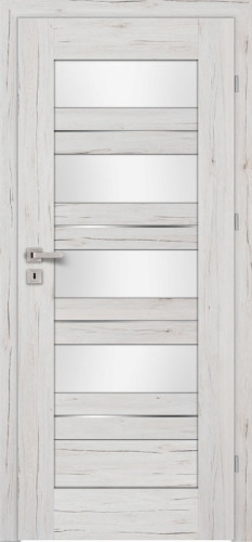 Inox S5 (S5/M, Alba, sklo  biele LAKMAT (I))