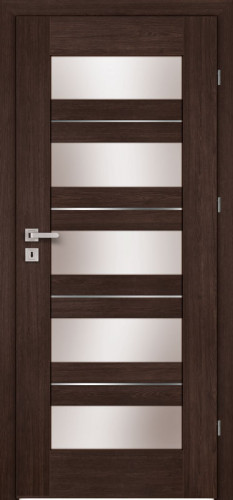 Inox S5 (S5/D, Fredo, sklo  biele LAKMAT (I))