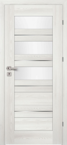 Inox S5 (S5/S, Platino, sklo  biele LAKMAT (I))