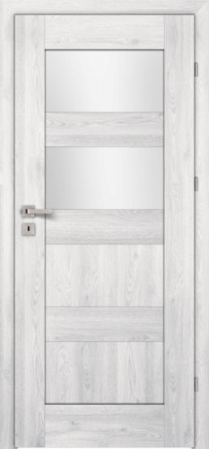 Semko SG (SG/R, Silver, sklo  biele LAKMAT (I))